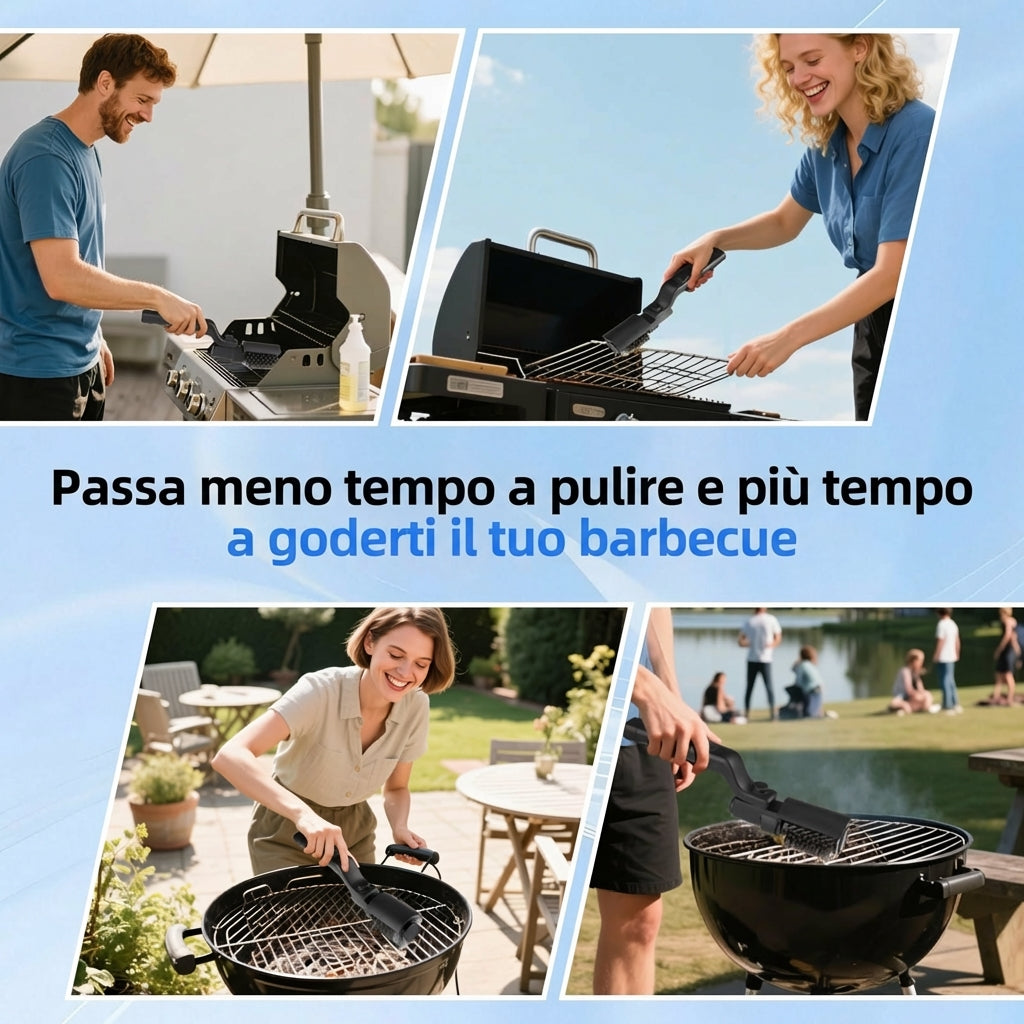 GrillX – Spazzola Elettrica per Barbecue