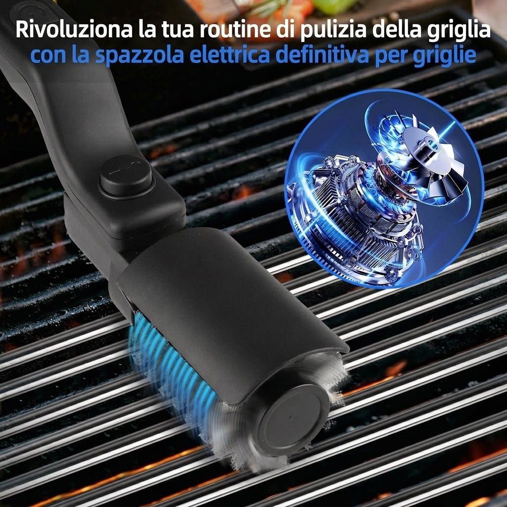 GrillX – Spazzola Elettrica per Barbecue